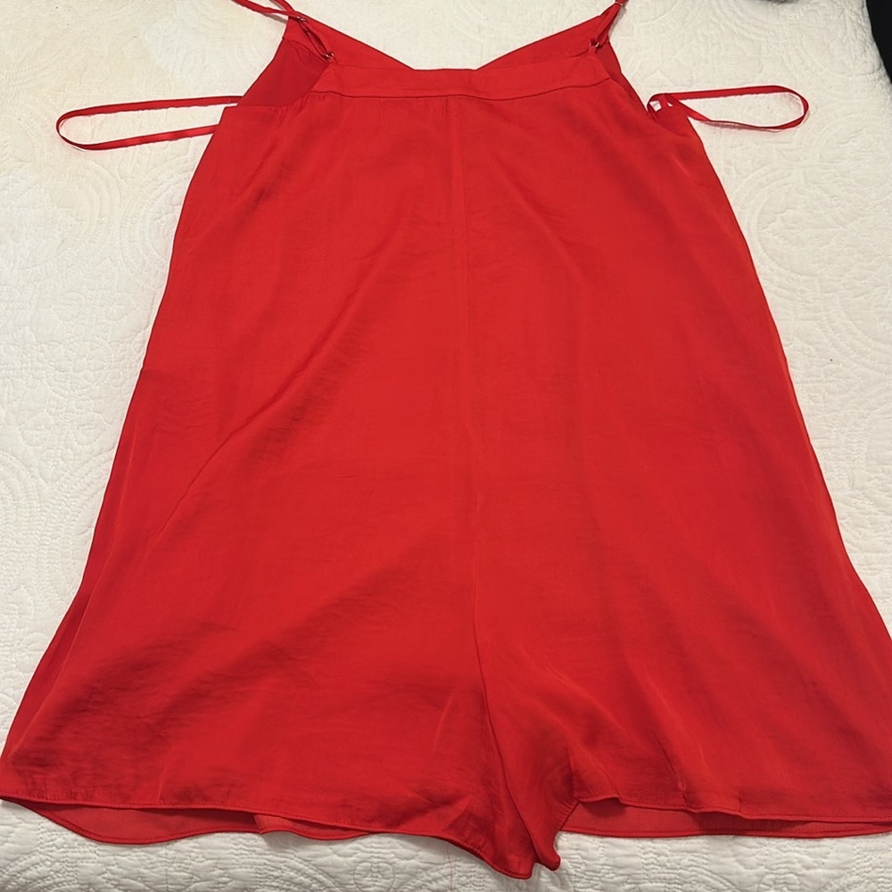 Naked Zebra Red ‘Jordan Strappy Romper’ in Red Size M - Picture 10 of 13